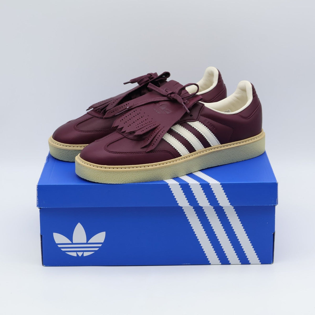JR0903 adidas Originals Samba Lux Maroon Off White (Men's)