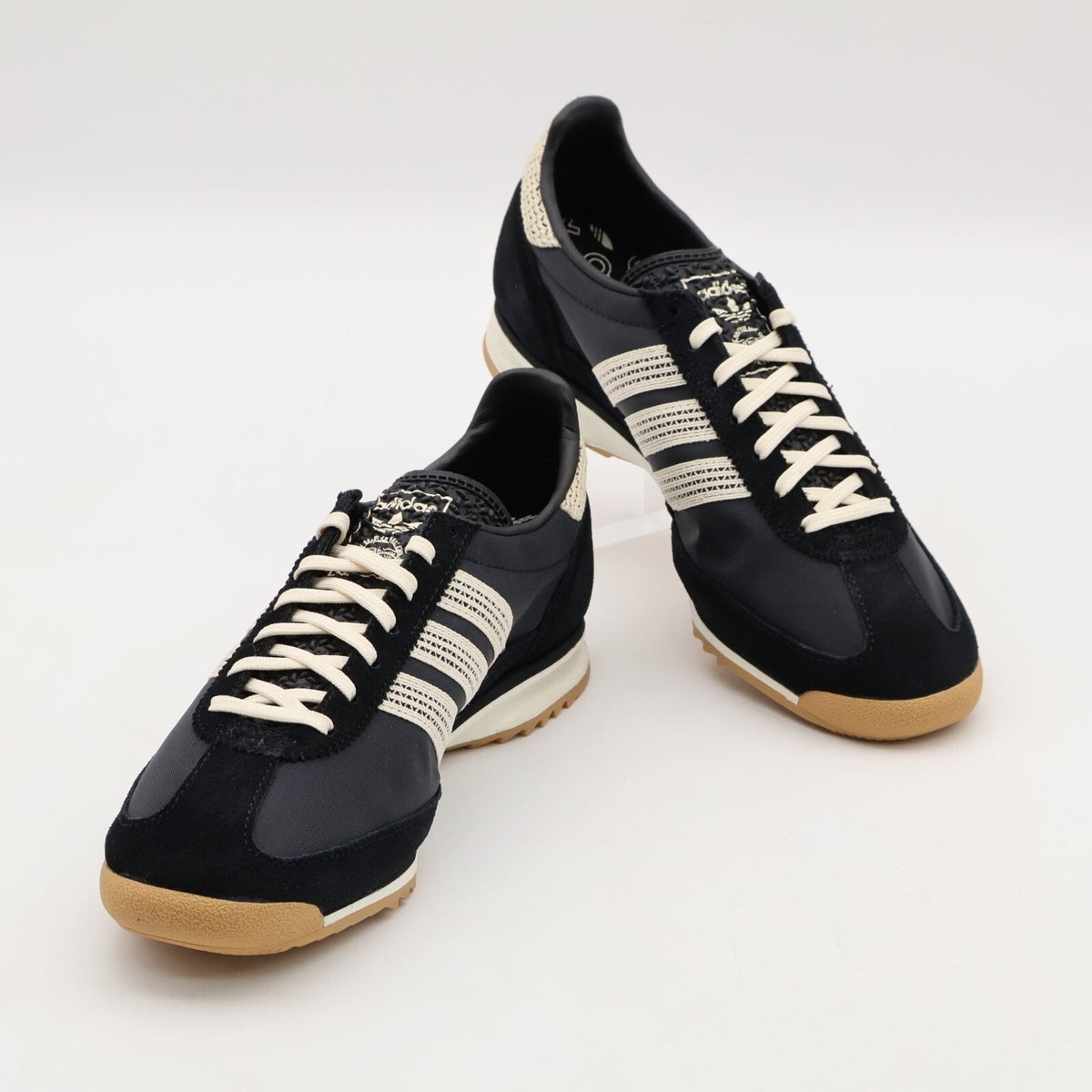 JI2745 adidas Originals SL72 OG Core Black Wonder White Off White (Women's)
