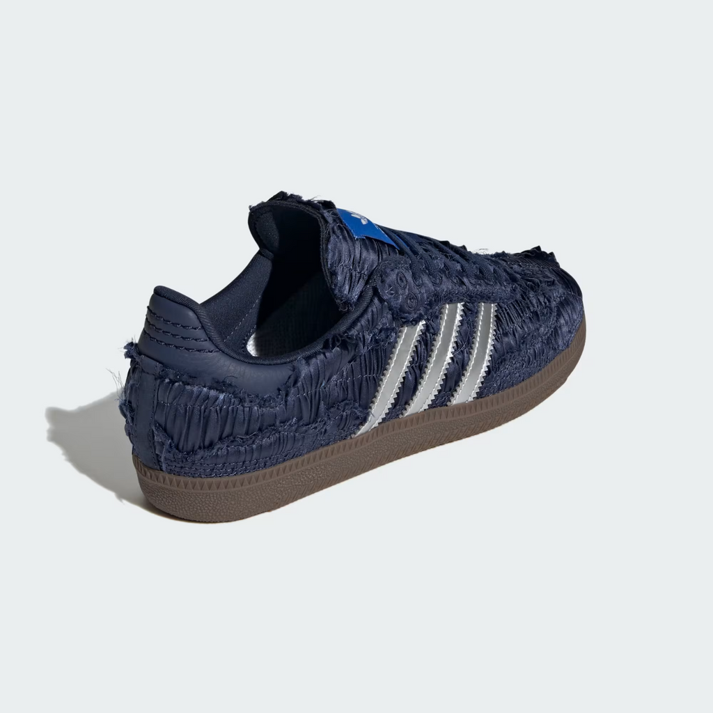 JP9282 Caroline Hu adidas Originals Samba Dark Blue Silver Metallic (Women's)