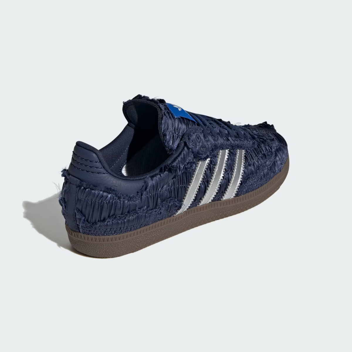 JP9282 Caroline Hu adidas Originals Samba Dark Blue Silver Metallic (Women's)
