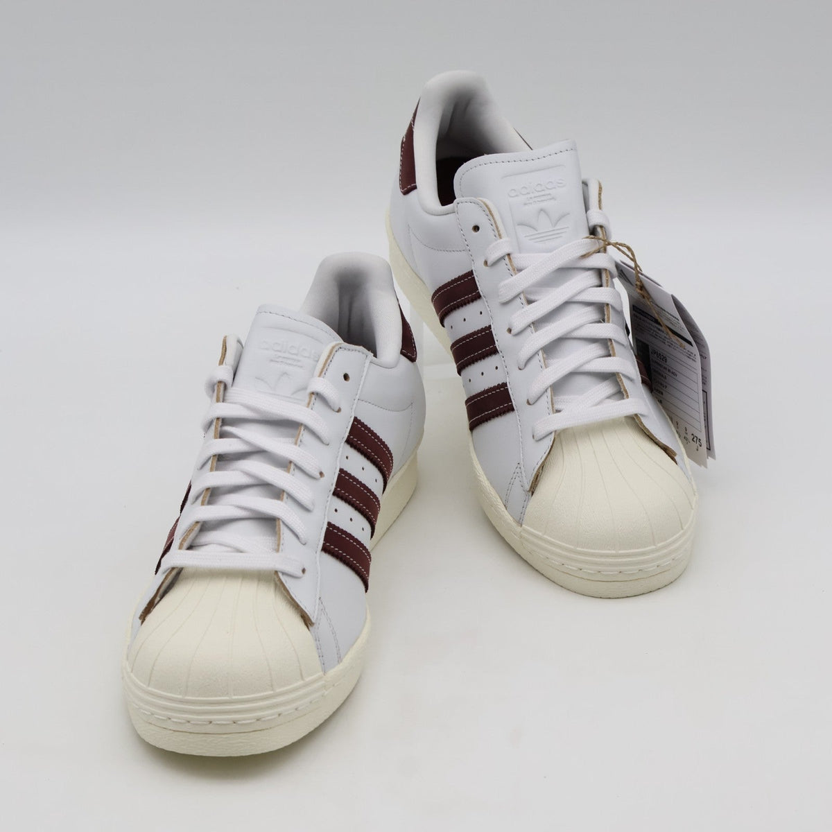 JP8529 adidas Originals Superstar 80 ADV Crystal White Shadow Red (Men's)