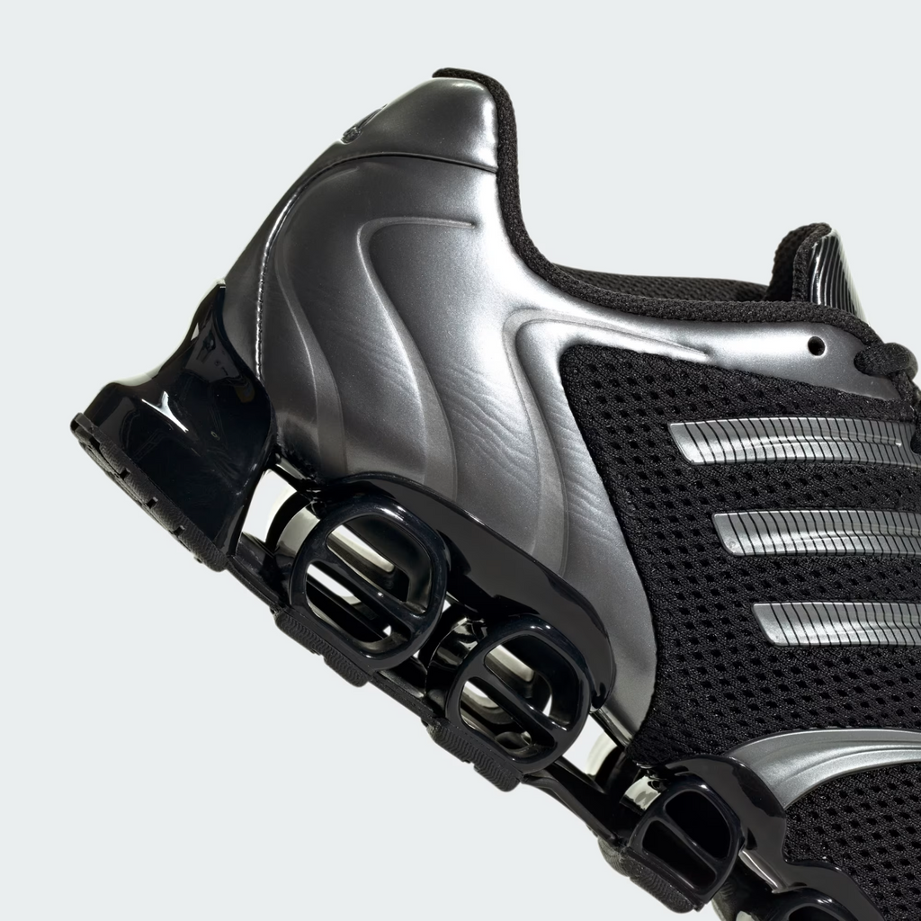 JQ0553 adidas Mega Ghostride Core Black Iron Metallic (Women's)