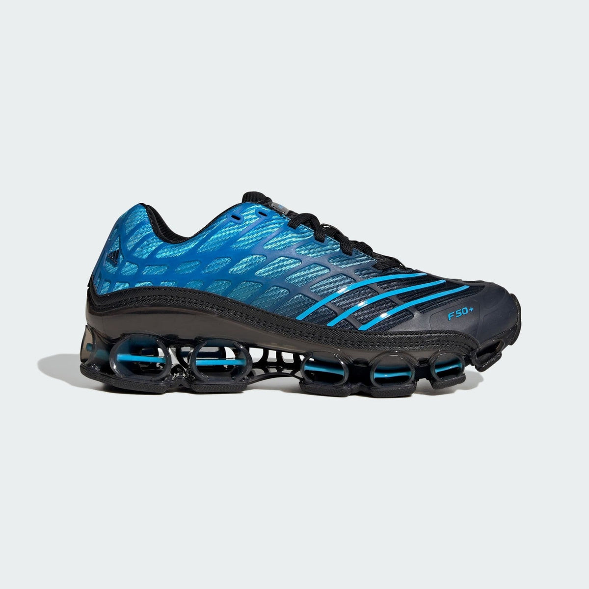 KJ4419 adidas Megaride F50 Core BlackLucid Aquamarine (Men's)