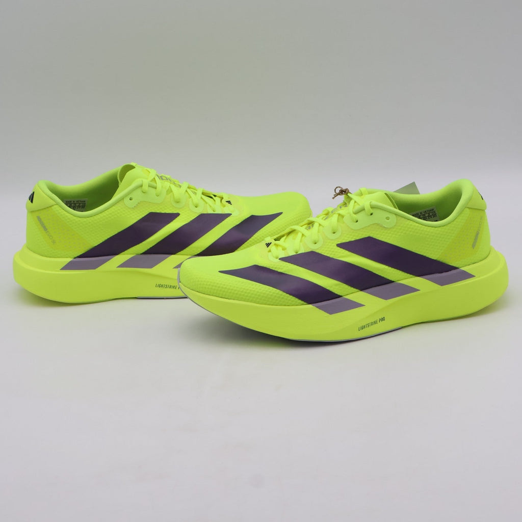 JR2024 adidas Adizero Evo SL Solar Yellow Aurora Plum Powder Plum (Men's)