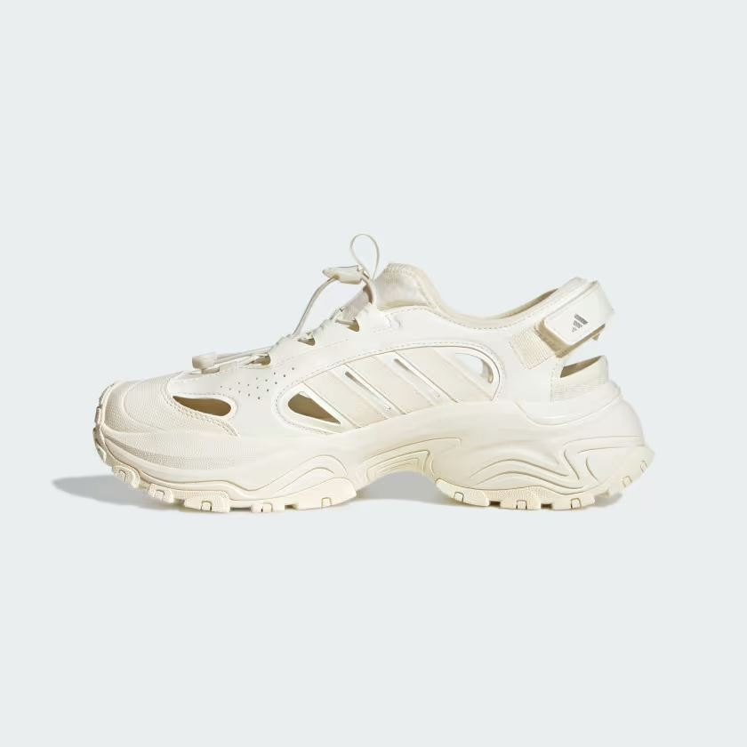 JP8897 adidas Sneaker Sandal Core White Off White Silver Metallic (Men's)
