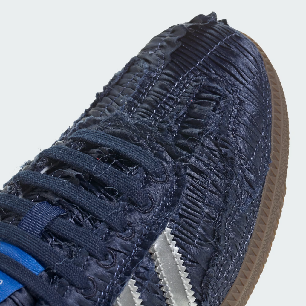 JP9282 Caroline Hu adidas Originals Samba Dark Blue Silver Metallic (Women's)
