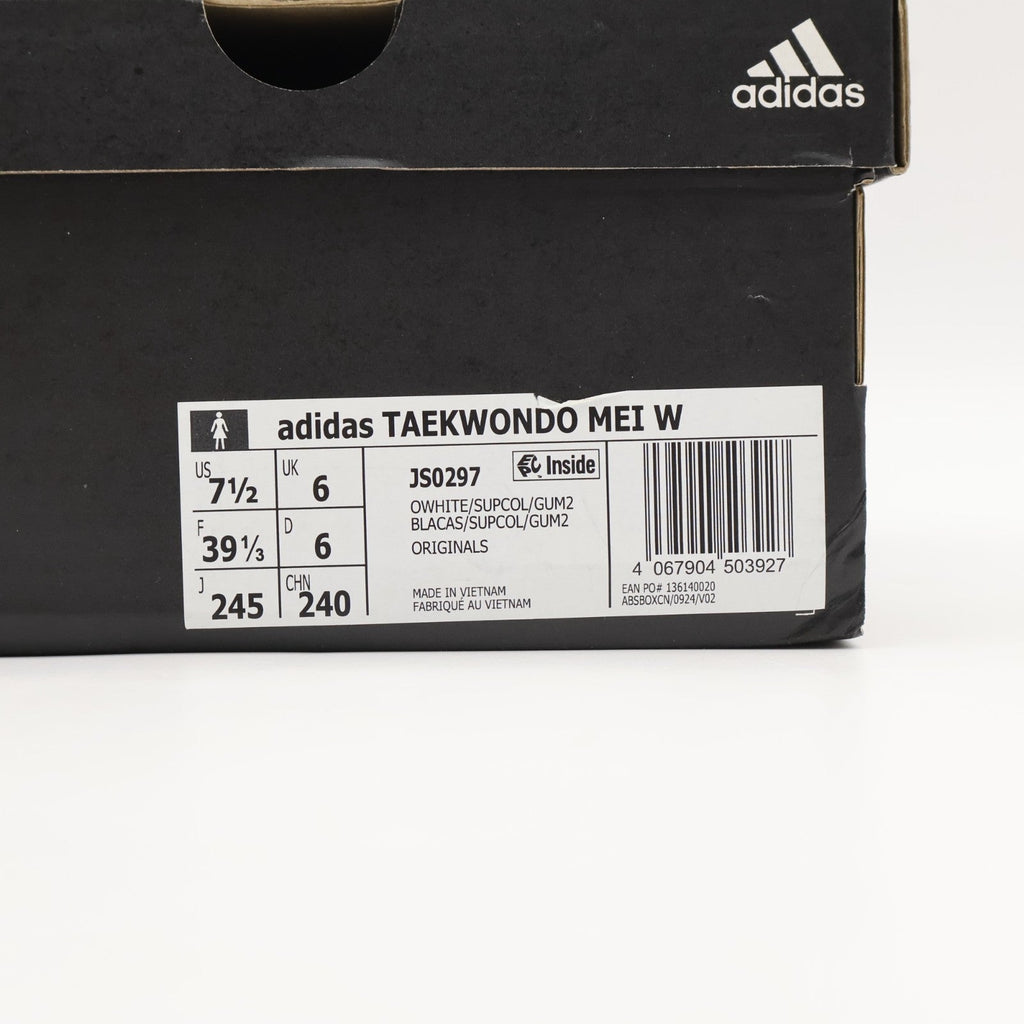 JS0297 adidas Originals Taekwondo MEI Off White Supplier Color Gum (Women's)