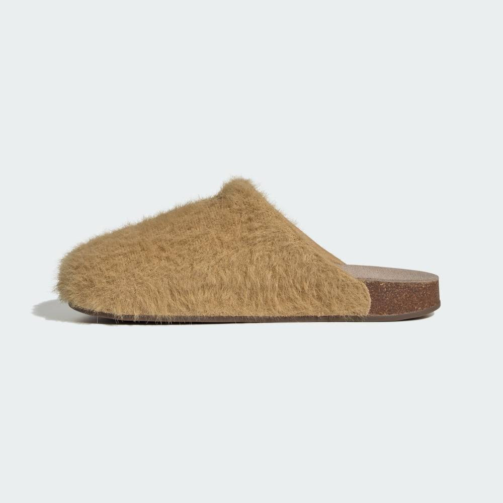 HQ8148 adidas Adimule Slides "Golden Beige" (Women's)