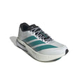 JR4791 adidas Adizero Boston 13 Cloud White Pure Teal Grey (Men's)
