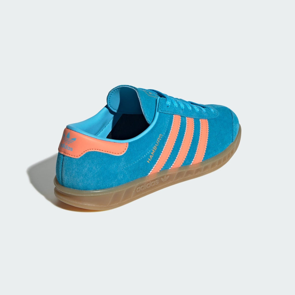 JS0682 adidas Originals Hamburg Sky Rush Semi Coral Gold Metallic (Women's)