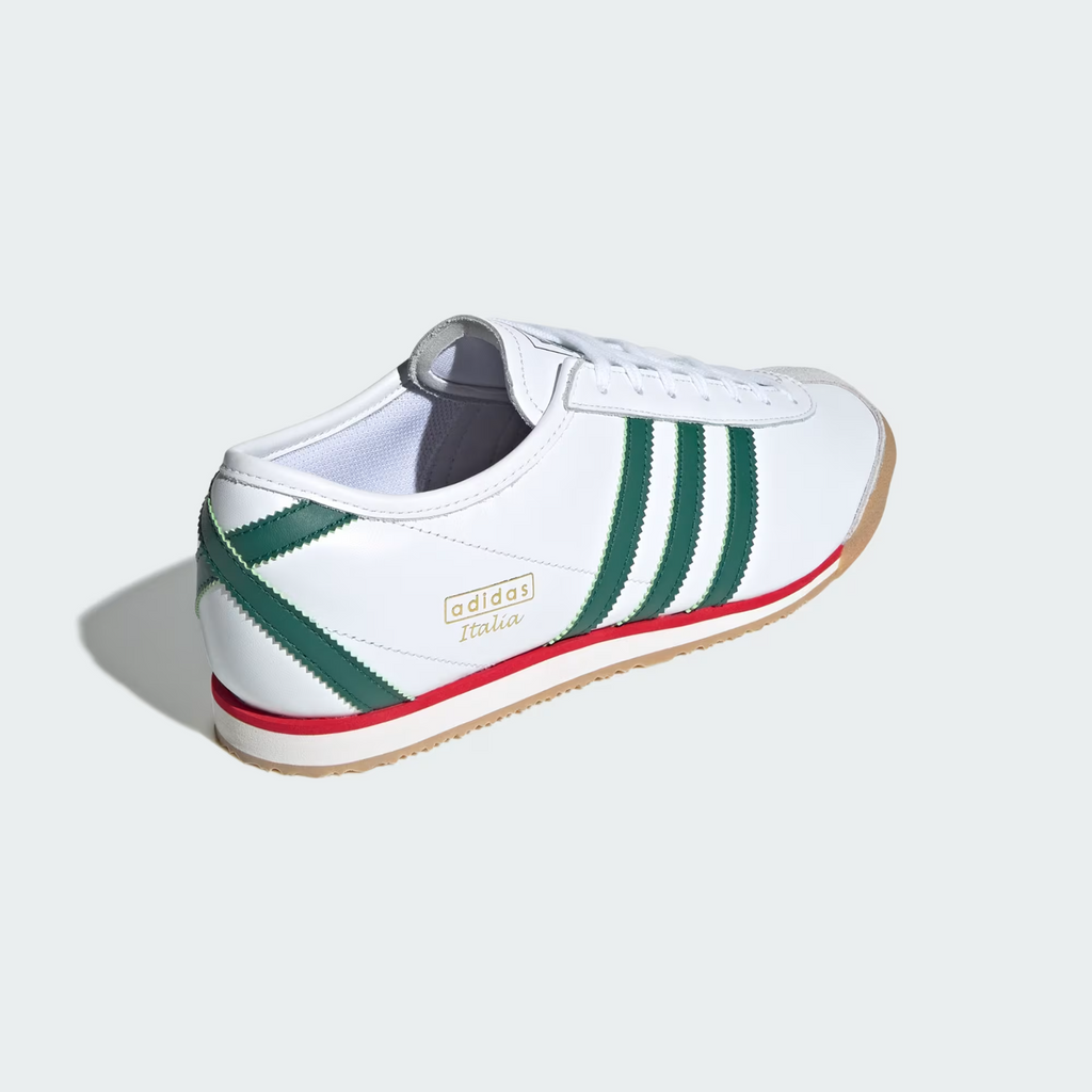 JS1325 adidas Originals Italia 70s Cloud White Collegiate Green Gum (Men's)