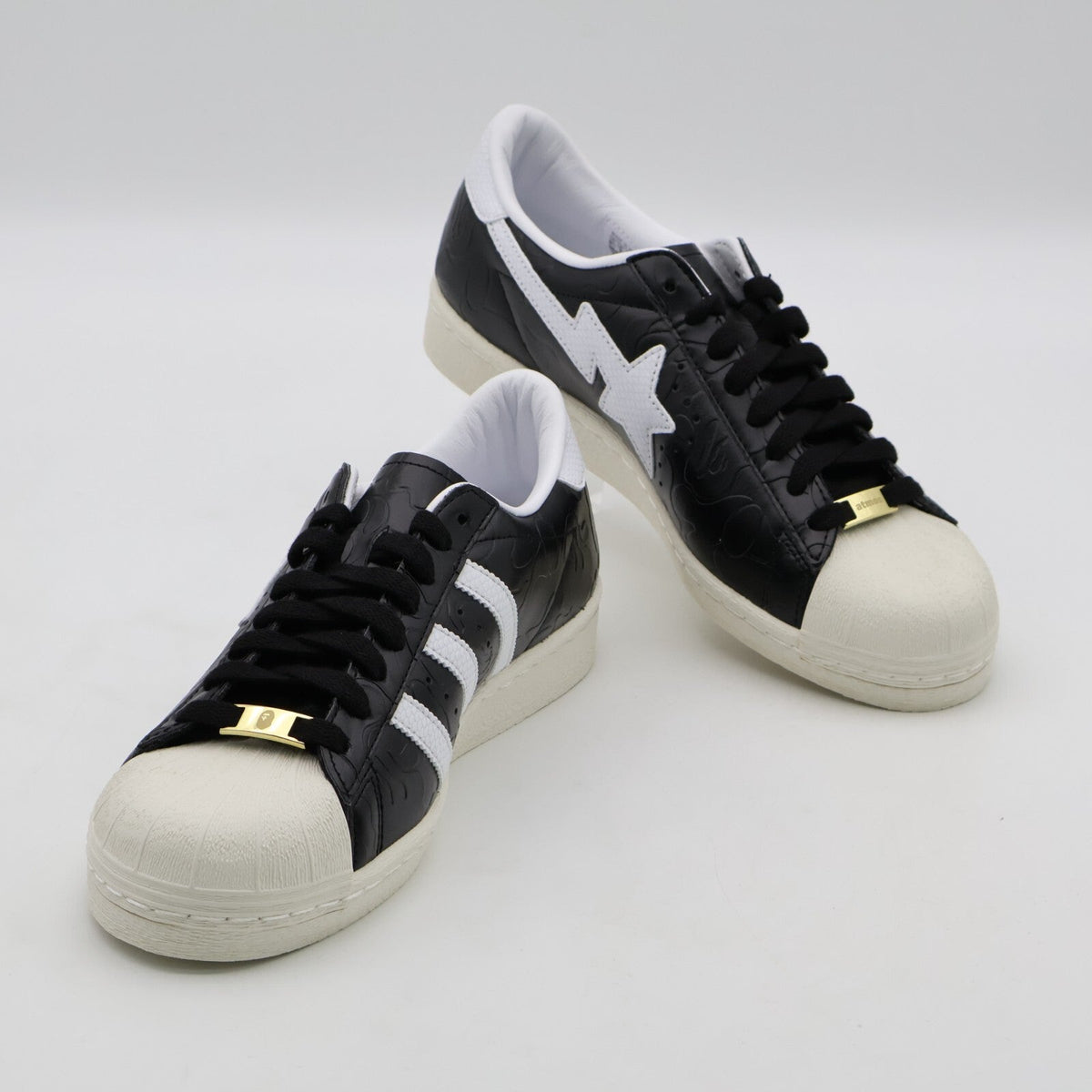 JQ3666 atmos A BATHING APE adidas Originals SSTR 5 Core Black Footwear (Men's)