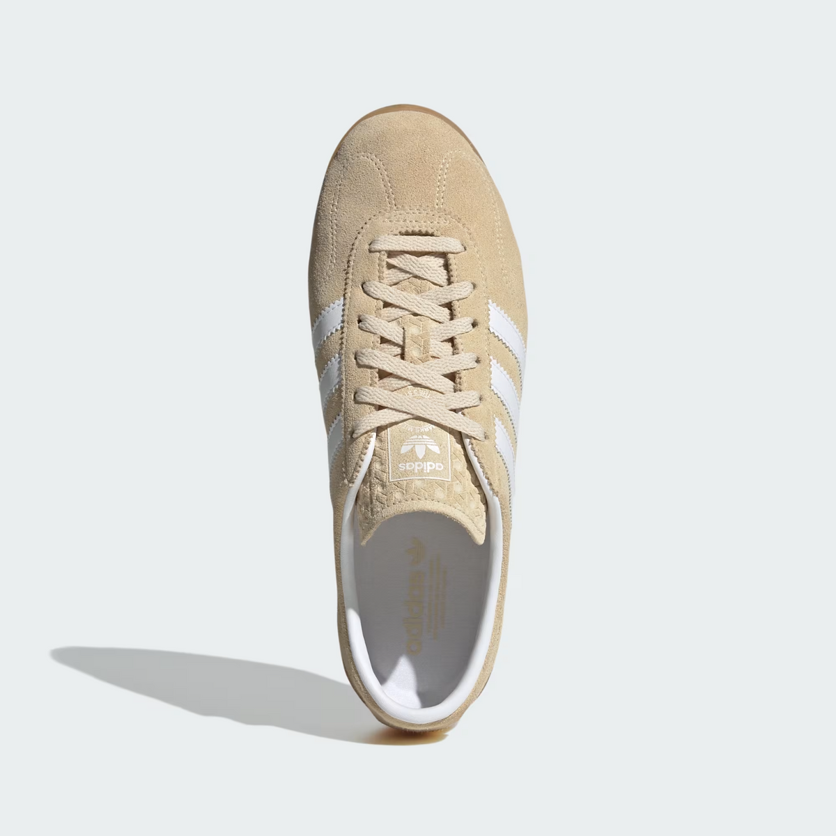 JR8889 adidas Originals Gazelle Low Pro Sand Strata Cloud White Gum (Men's)