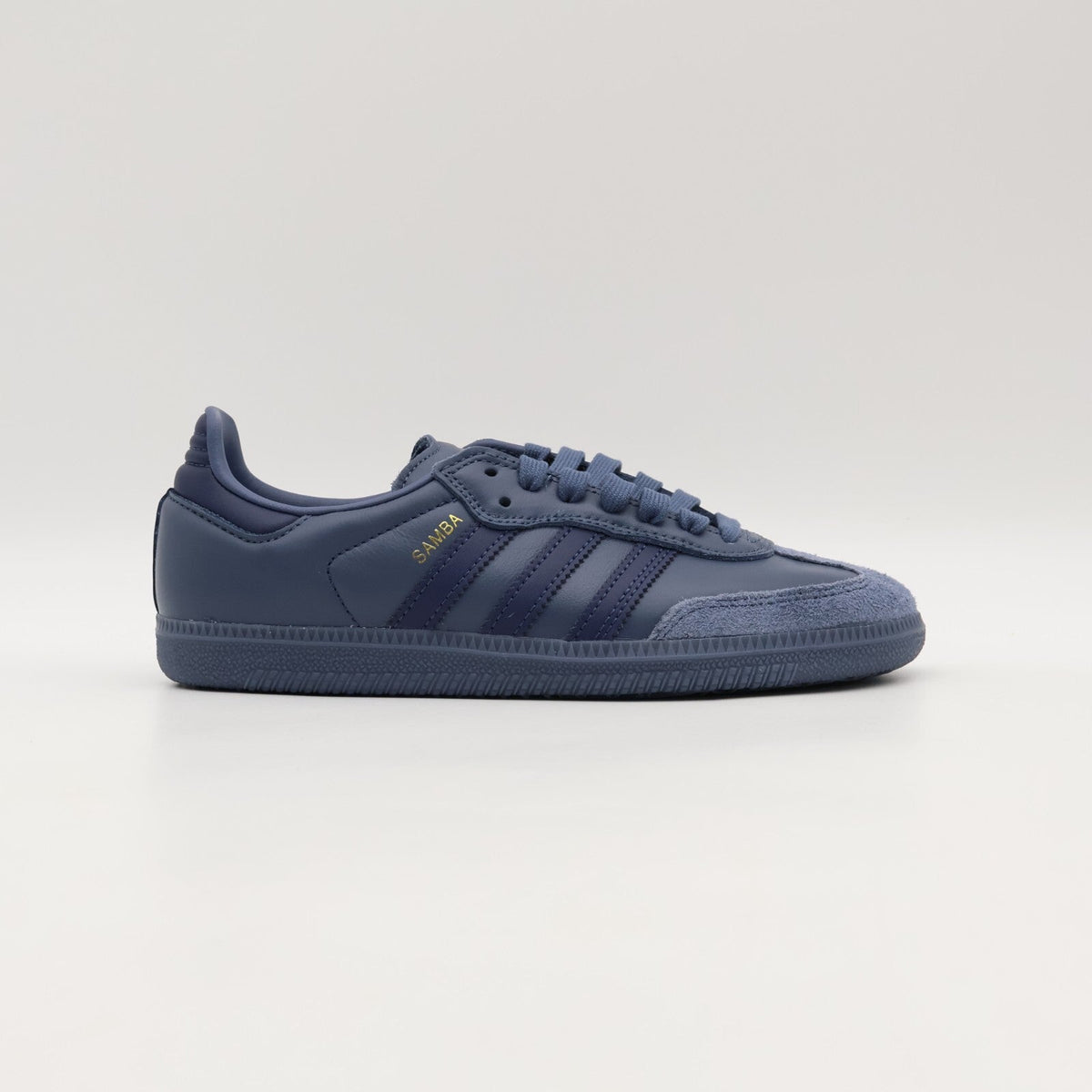 JH8803 adidas Originals Samba ADV Preloved Ink Gold Metallic (Men's)