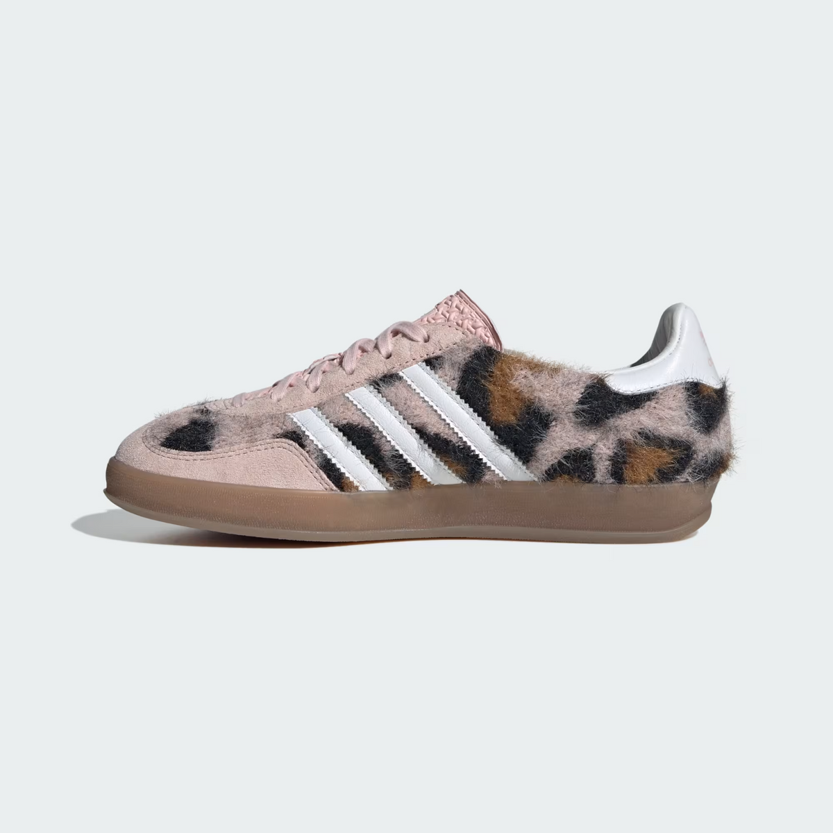 JS4600 atmos pink adidas Originals Gazelle Indoor Trinity Leopard Pink (Women's)