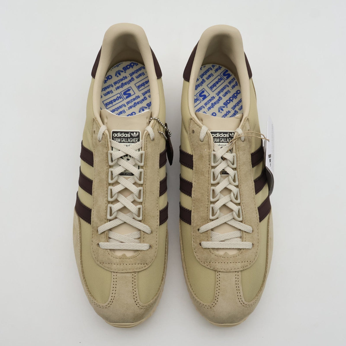 JR4878 Oasis Liam Gallagher adidas Originals Achille Spezial Stone Khaki (Men's)