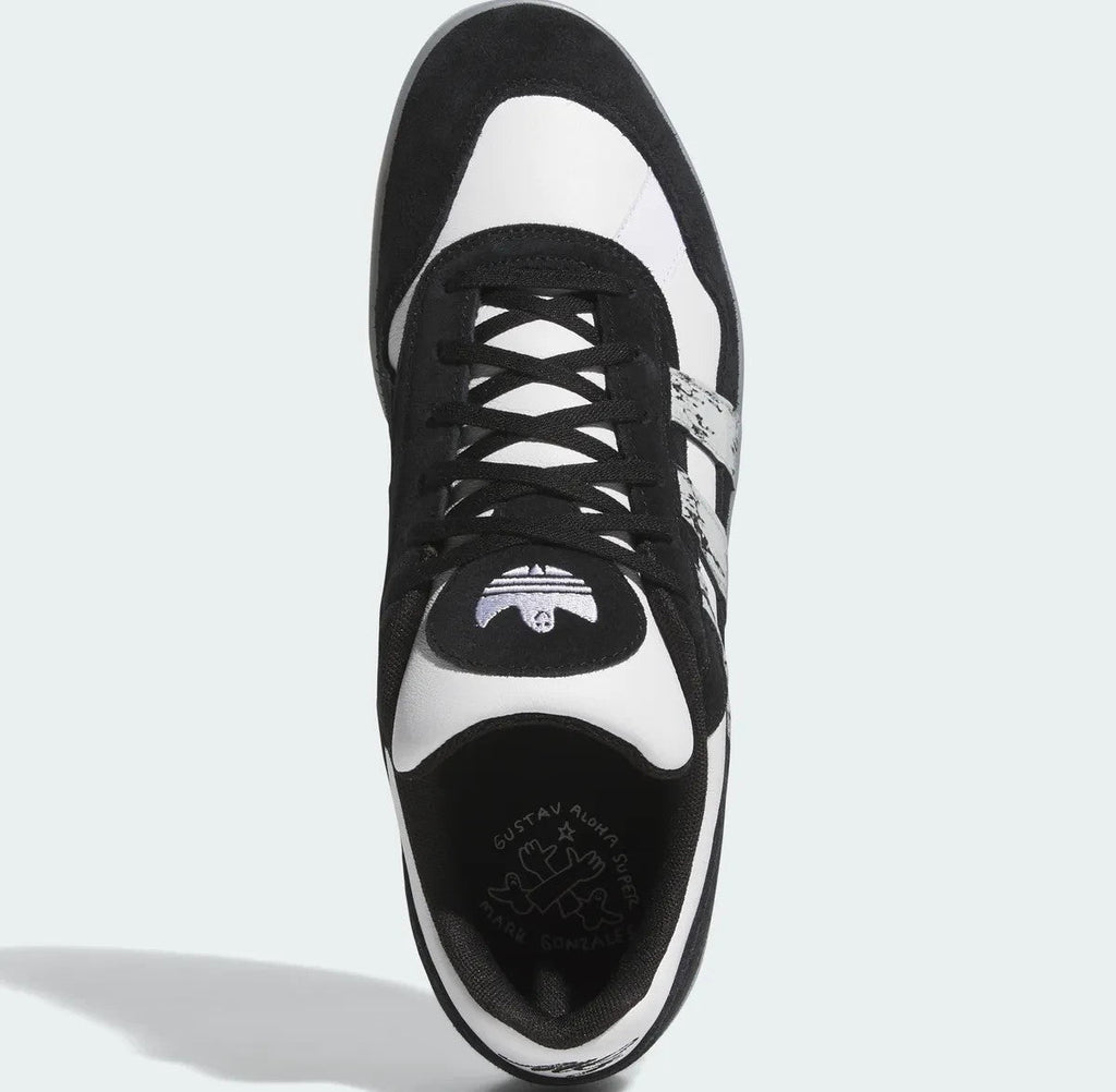 JR7101 adidas Originals Aloha Super Core Black Cloud White Chalk White (Men's)