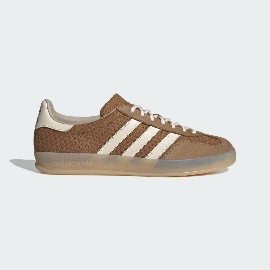 JR8851 adidas Originals Gazelle Indoor Brown Desert Wonder White Magic (Men's)