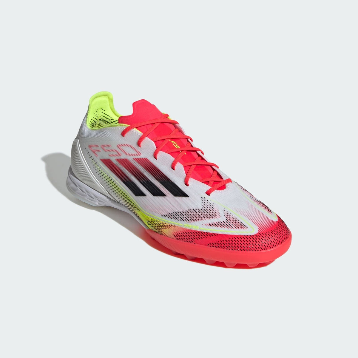 IE1220 adidas F50 Pro TF Cloud White Core Black Solar Yellow (Men's)