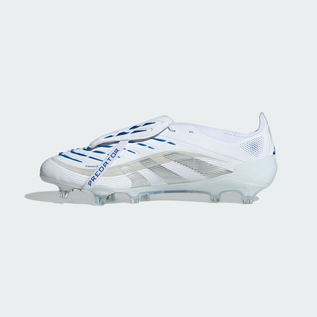 ID8965 adidas Predator Elite Fold Over Tongue FG Cloud White Silver (Men's)
