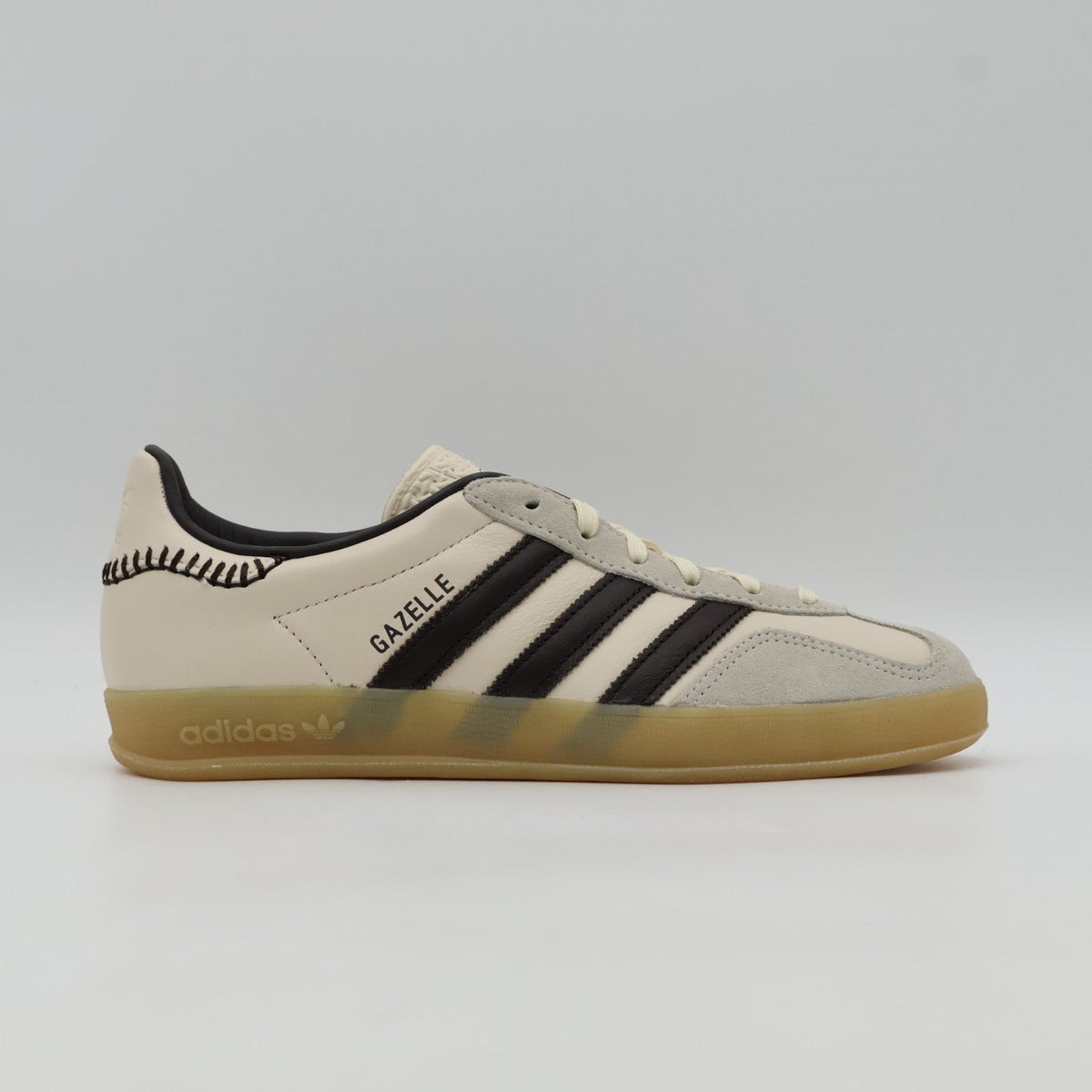 JQ1748 adidas Originals Gazelle Indoor Wonder White Dark Brown Gum Four (Men's)