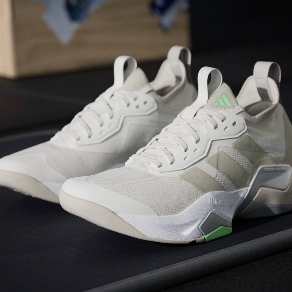 JS3171 adidas Rapidmove ADV 2 Chalk White Beige Lime Burst (Men's)