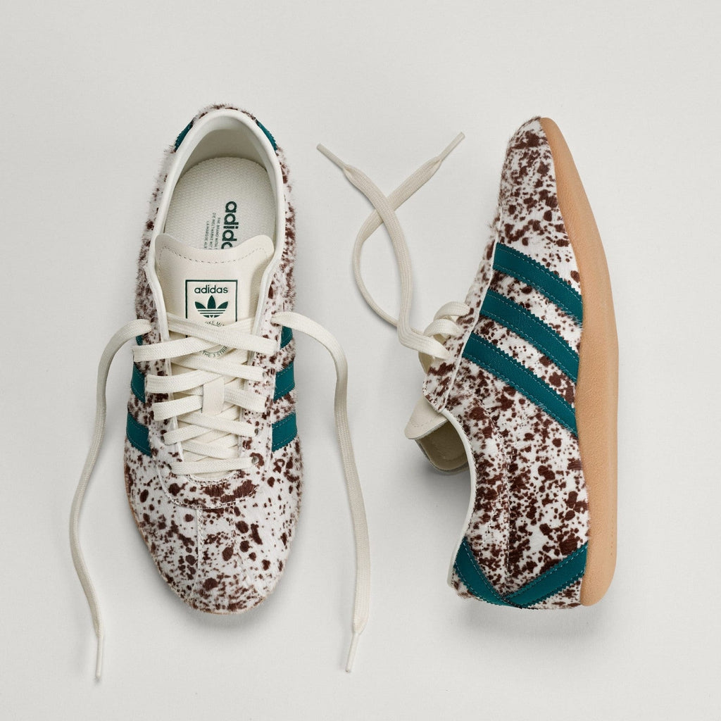 KJ7544 adidas Tokyo Off WhiteRich GreenDark Brown (Women's)