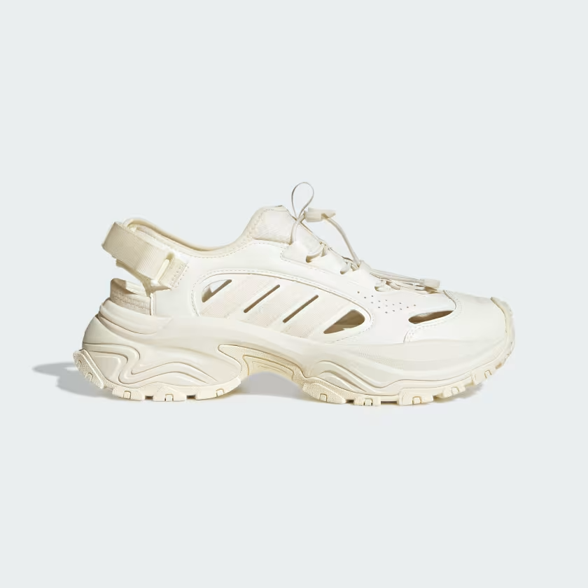 JP8897 adidas Sneaker Sandal Core White Off White Silver Metallic (Men's)