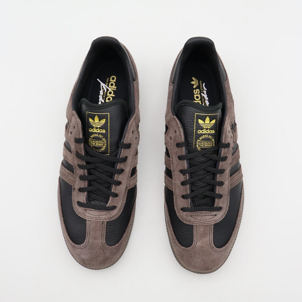 IF9235 Kader Sylla adidas Originals Samba ADV Core Black Brown Gum (Men's)