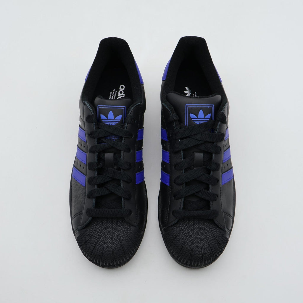 JR1632 adidas Originals Superstar 2 Core Black Semi Lucid Blue (Men's)