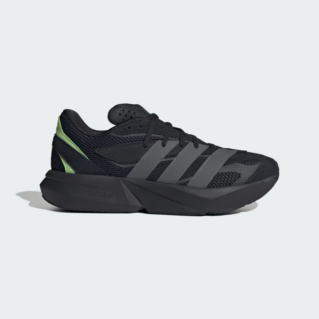 JR3465 adidas Lightblaze Core Black Grey Five Lime Burst (Men's)