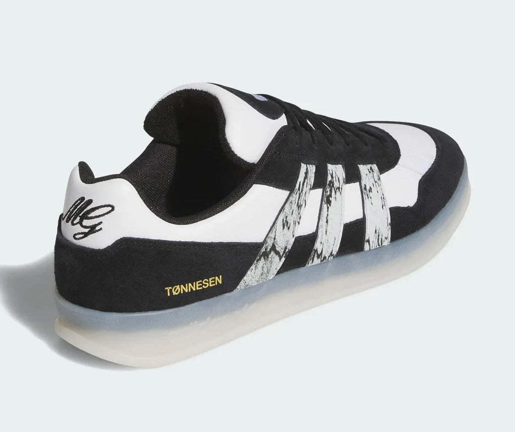 JR7101 adidas Originals Aloha Super Core Black Cloud White Chalk White (Men's)