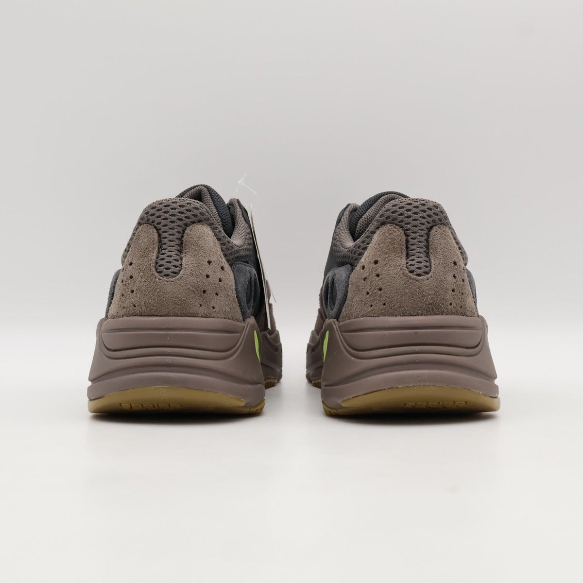 EE9614 Adidas Yeezy Boost Waver Runner Mauve Dark Grey Yellow Charcoal Gray