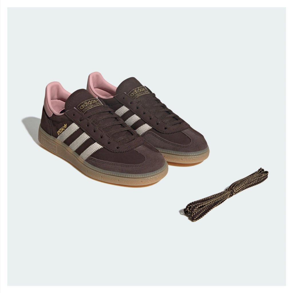 JR0852 adidas Originals Handball Spezial Dark Brown Alumina Wonder (Women's)