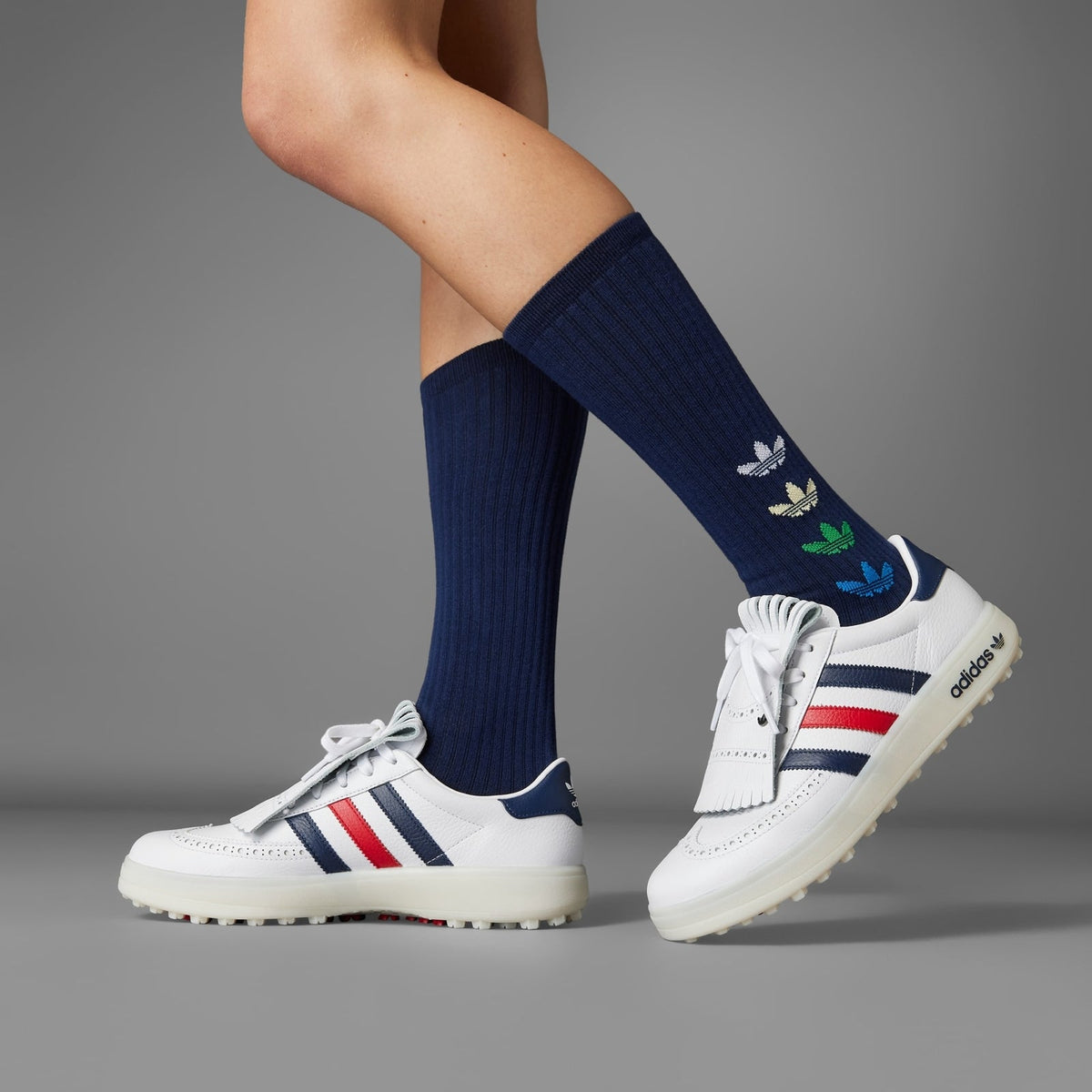 IH2266 adidas Originals Coursecup Spikeless Golf Cloud White Night Indigo(Men's)