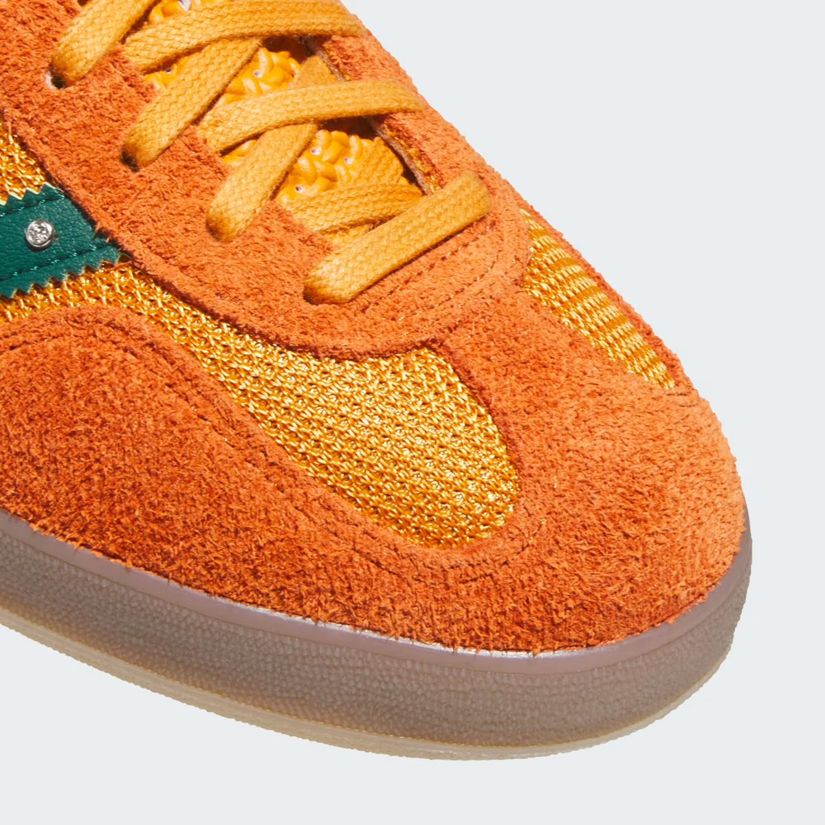 KI7011 Hardies adidas Gazelle Rust Orange Green (Men's)