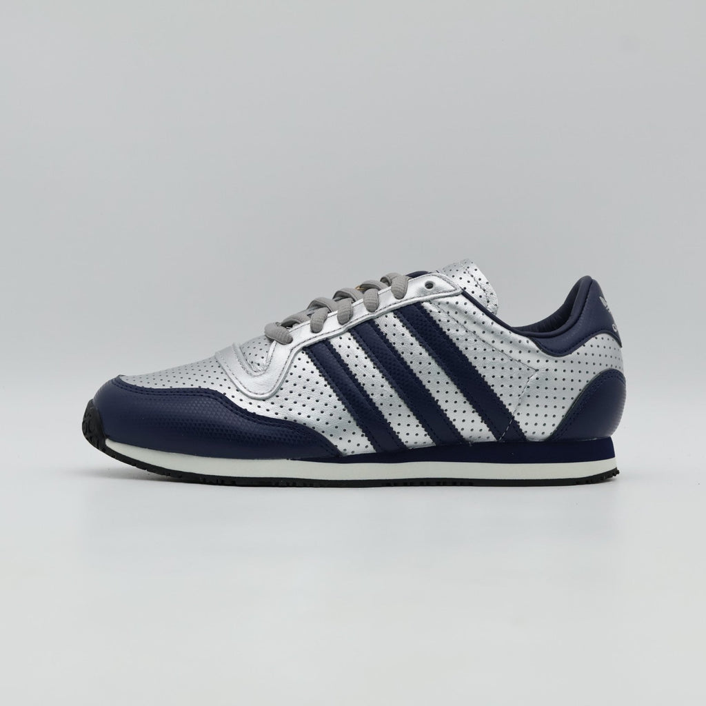 JR1614 adidas Originals Galaxy OG Silver Metallic Night Indigo Off White (Men's)