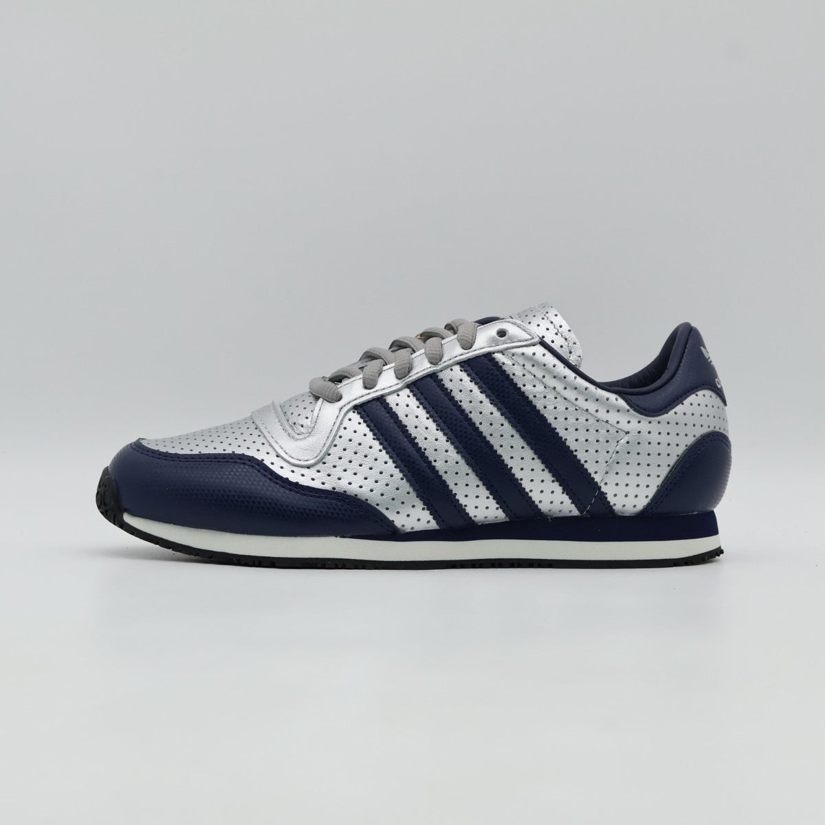 JR1614 adidas Originals Galaxy OG Silver Metallic Night Indigo Off White (Men's)