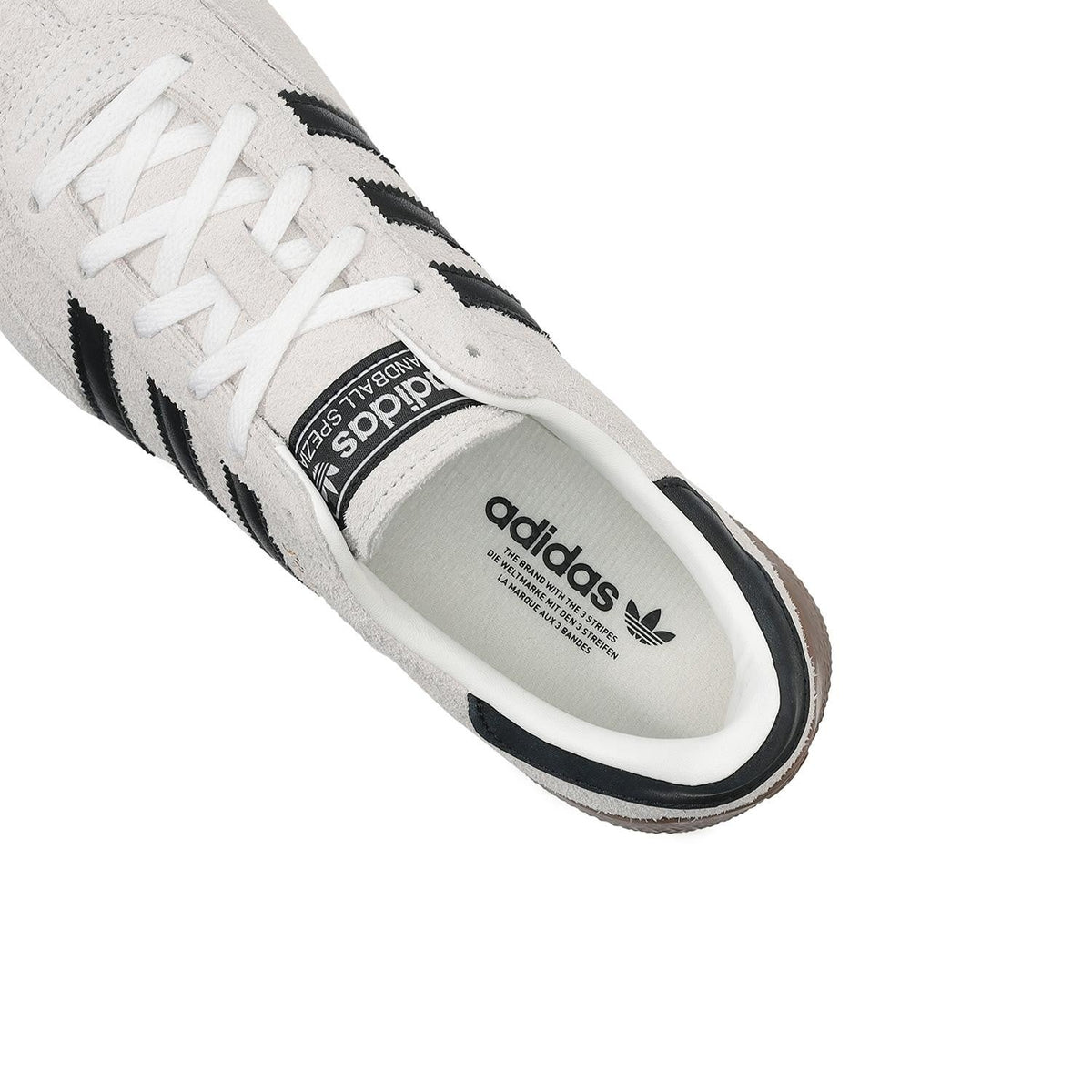 KJ3628 adidas Handball Spezial Lo Pro Core White Core Black Gold (Women's)