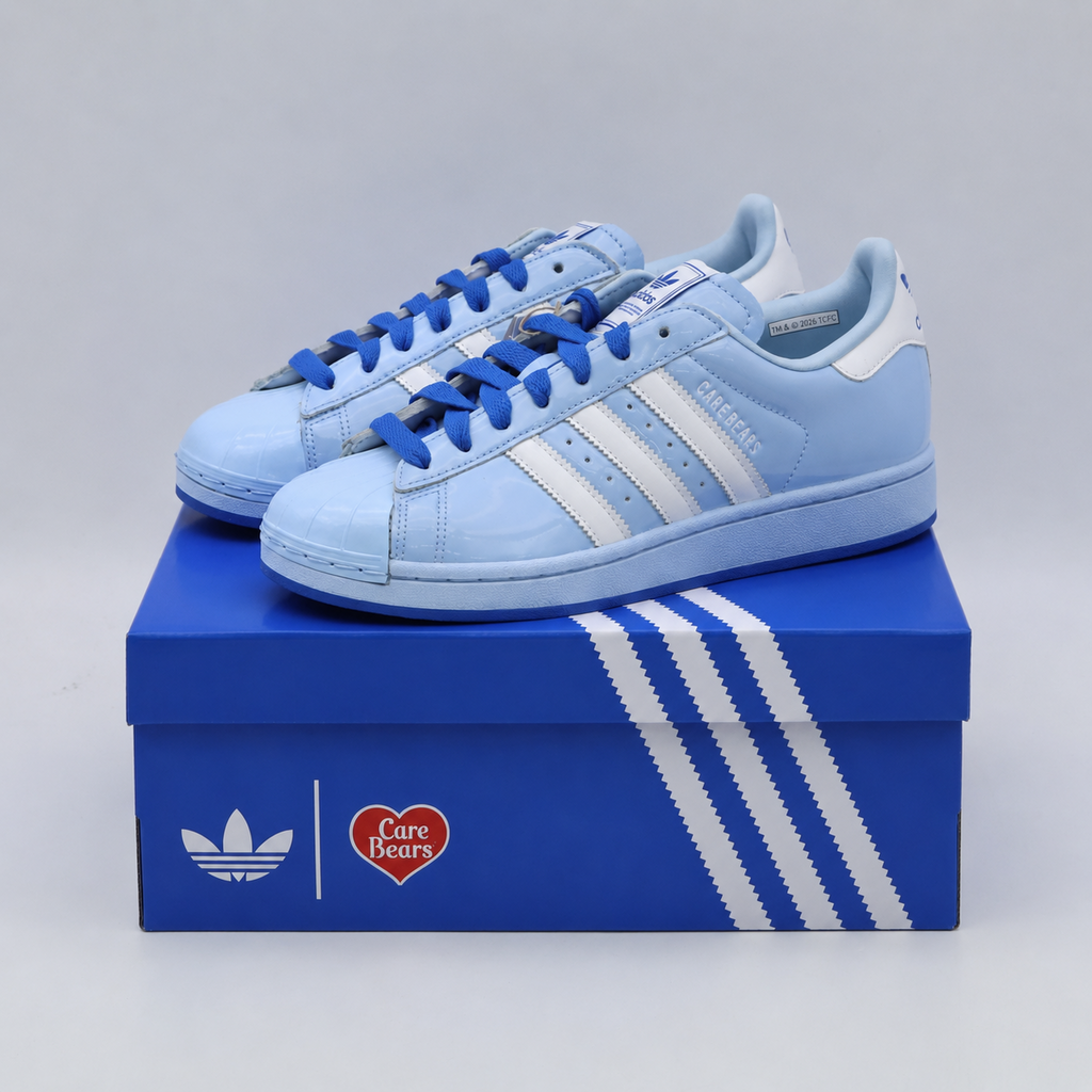 KK4865 Care Bears Ã adidas Superstar 2 "Grumpy Bear" (Women's)