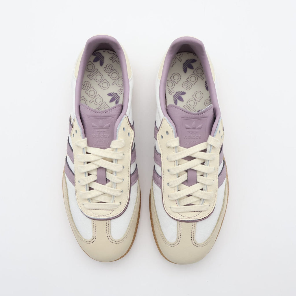 IE1417 adidas Originals Samba OG Cream Gold Metallic Preloved Fig (Women's)