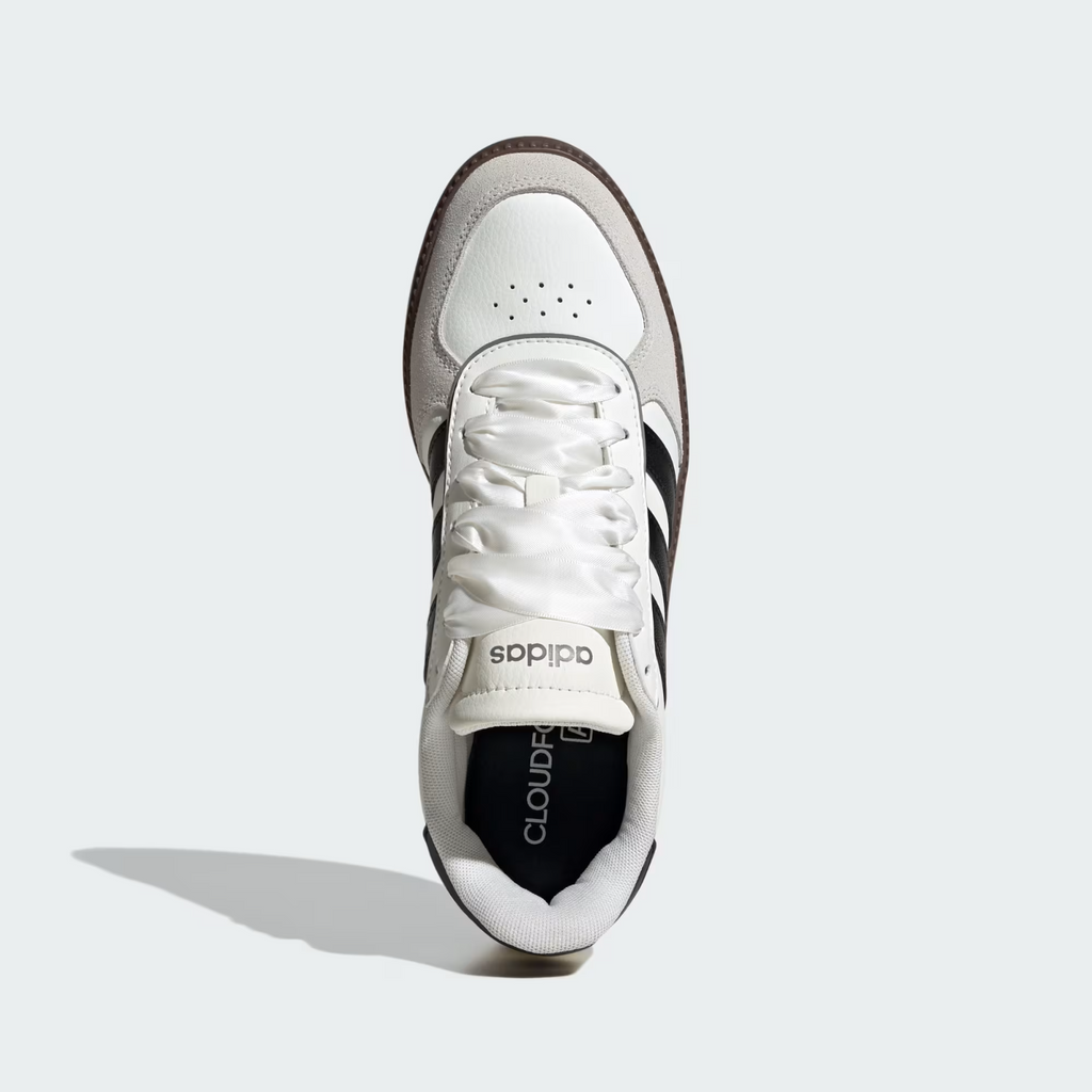 JQ8253 adidas Breaknet Sleek Core White Core Black Grey Three (Women's)