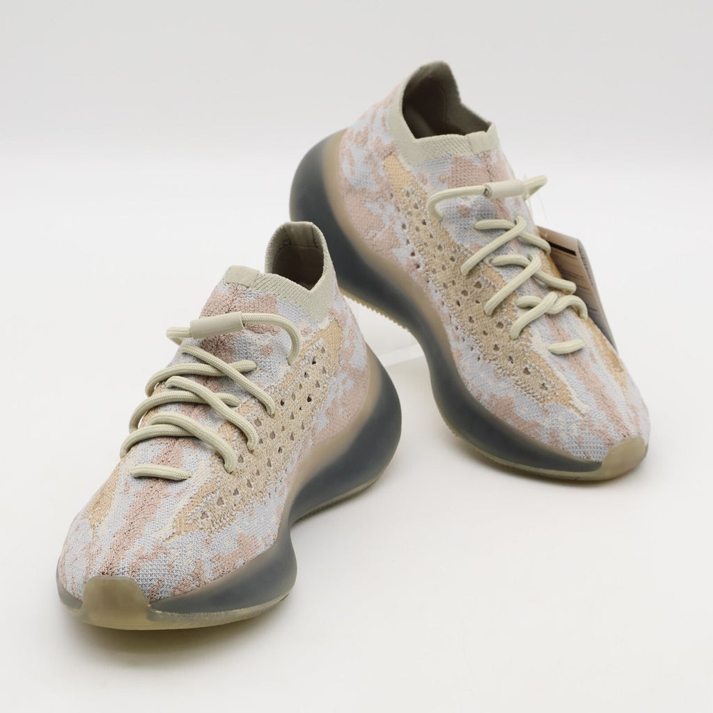 FZ1269 adidas Yeezy Boost 380 Pepper Light Grey Beige Red Sand Brown (Men's)