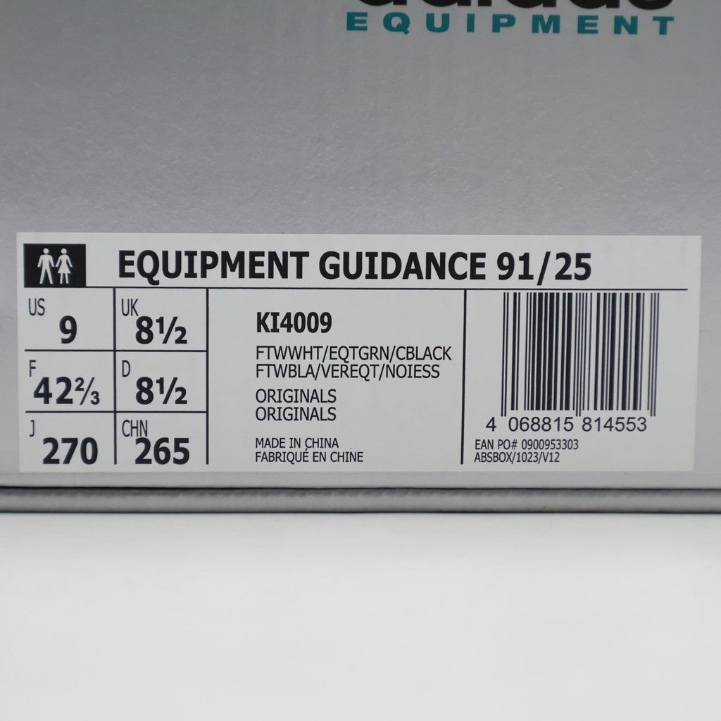 KI4009 adidas Originals Equipment Guidance 91/25 Cloud White (Men's)