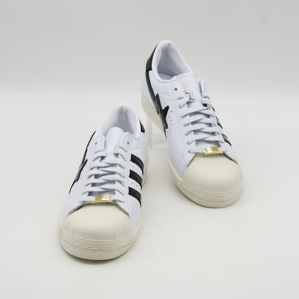 JR2701 A BATHING APE adidas Originals Superstar V Footwear White Core (Men's)
