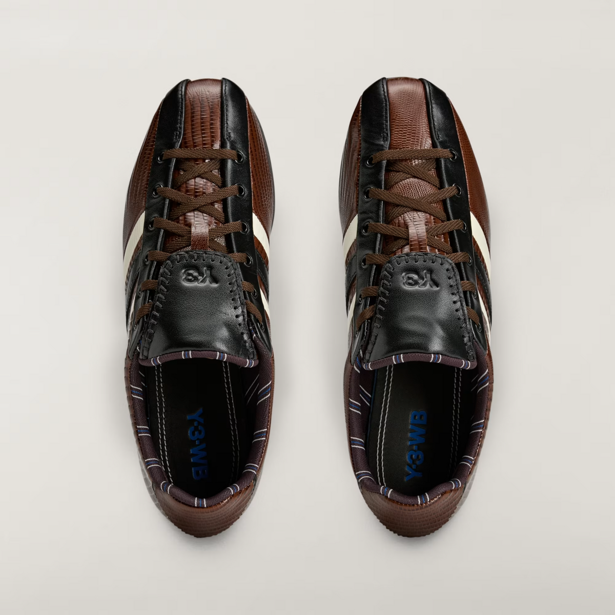 KI6114 Wales Bonner adidas Y-3 The Field Lizzard Cream White Dark Brown (Men's)