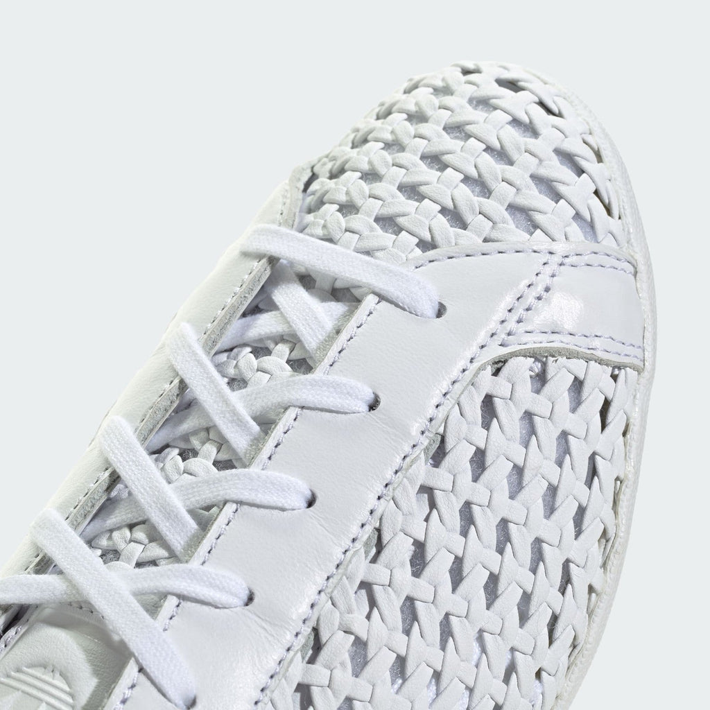 IH9356 adidas Women's Stan Smith Basketweave WhiteGreen (Women's)