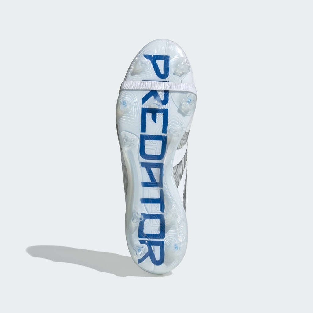 ID8965 adidas Predator Elite Fold Over Tongue FG Cloud White Silver (Men's)
