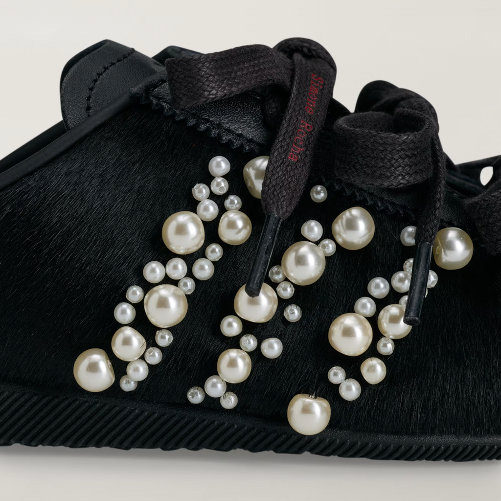 KH7275 Simone Rocha Ã adidas Japan Slip-On Pony Hair "Core Black" (Women's)