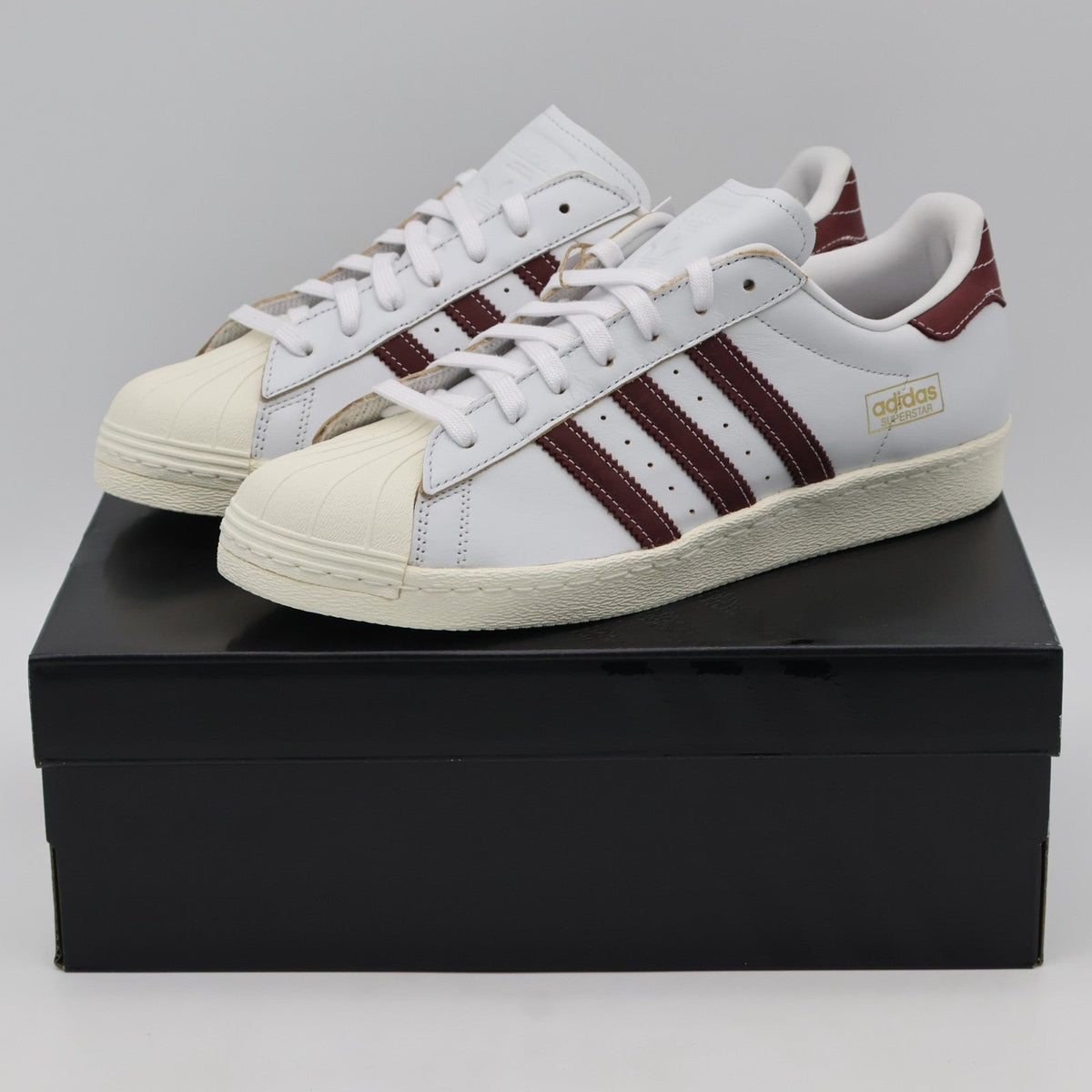 JP8529 adidas Originals Superstar 80 ADV Crystal White Shadow Red (Men's)